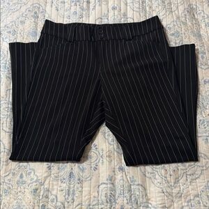 Torrid Black Pinstripe Women's Trouser Boot Size 14